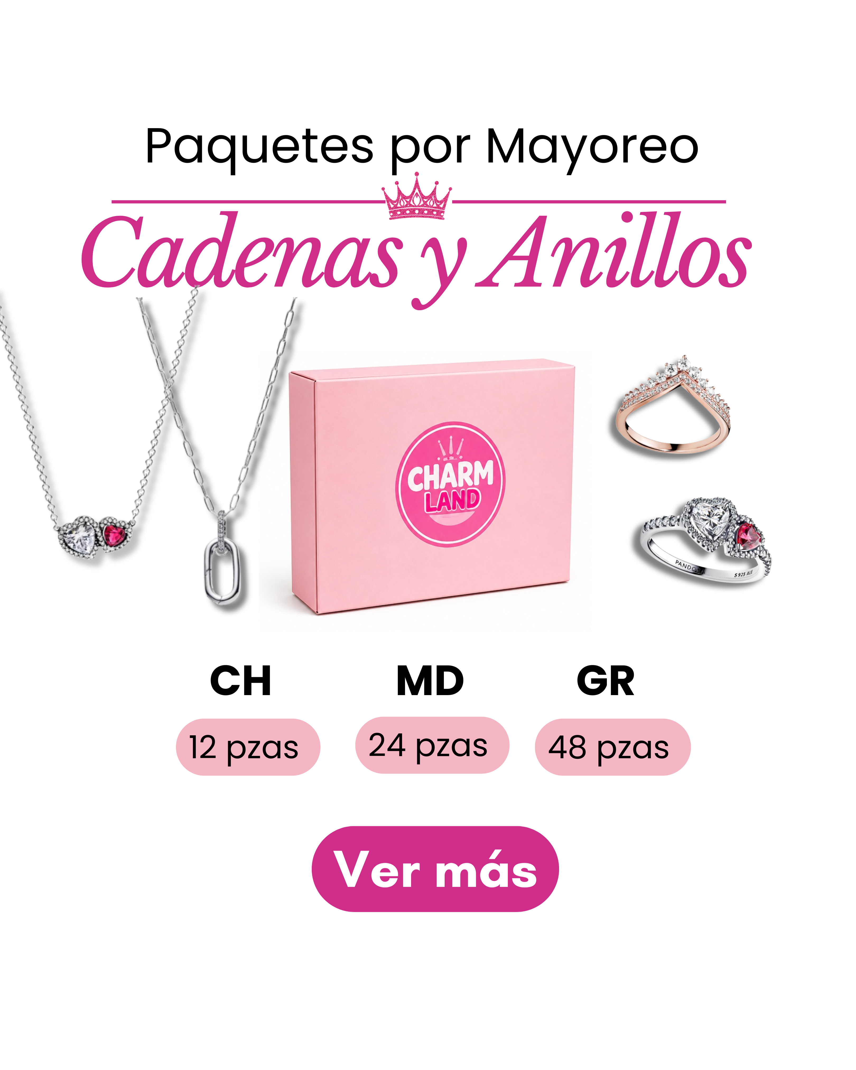 Mayoreo Cadenas y Anillos