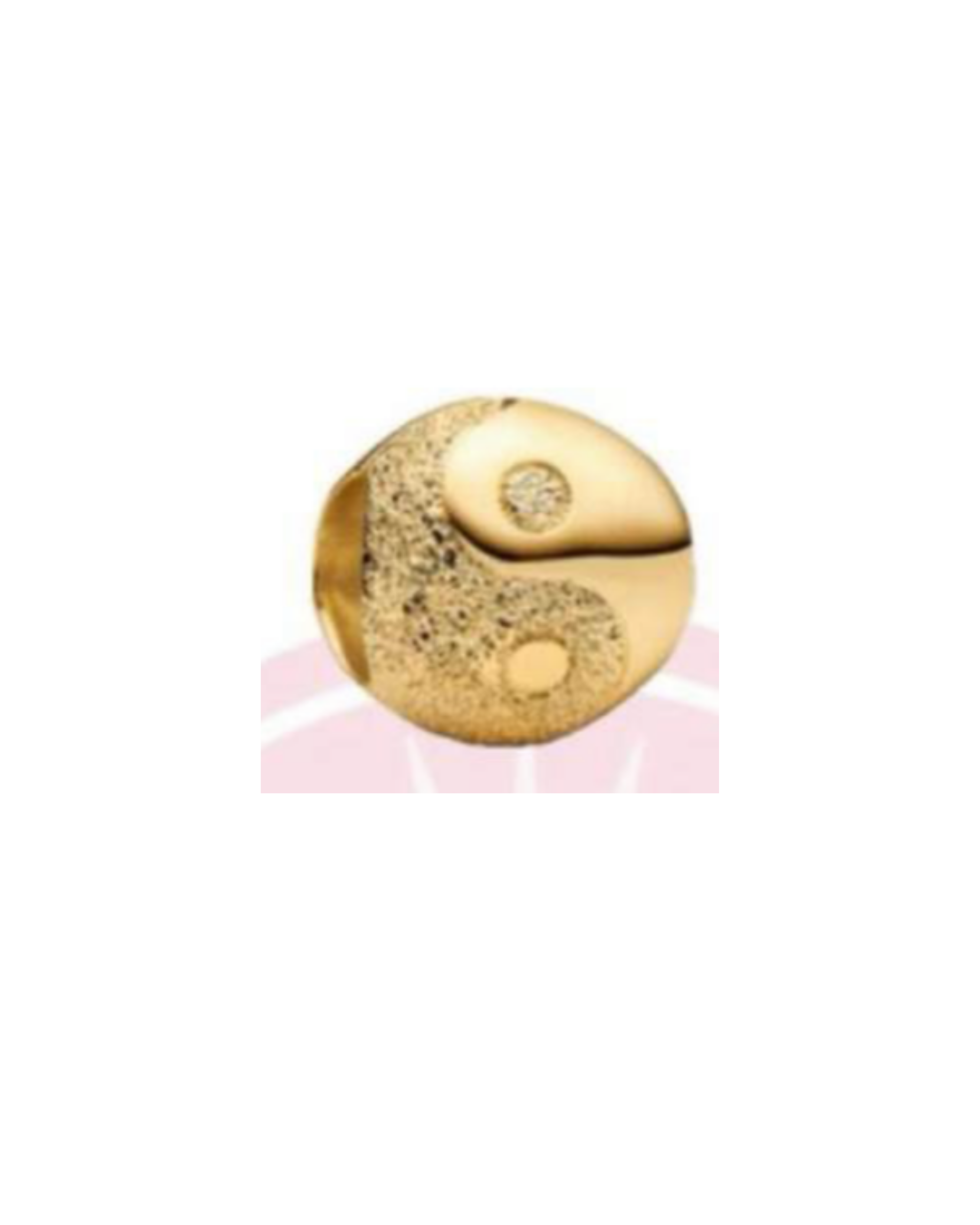 Charm 710 Ying Yang Dorado (mini)