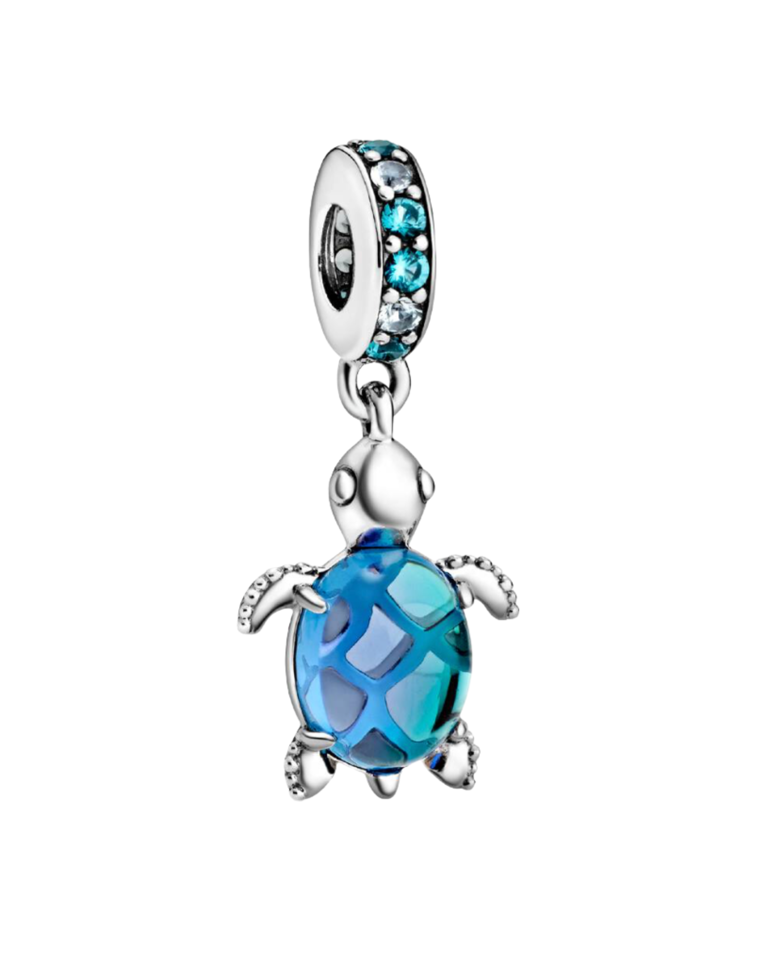 Charm 7 tortuga azul