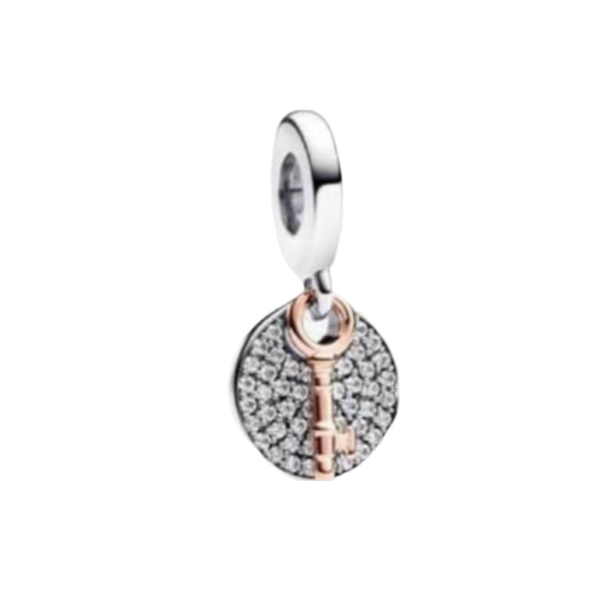 Charm 10 llave del corazón