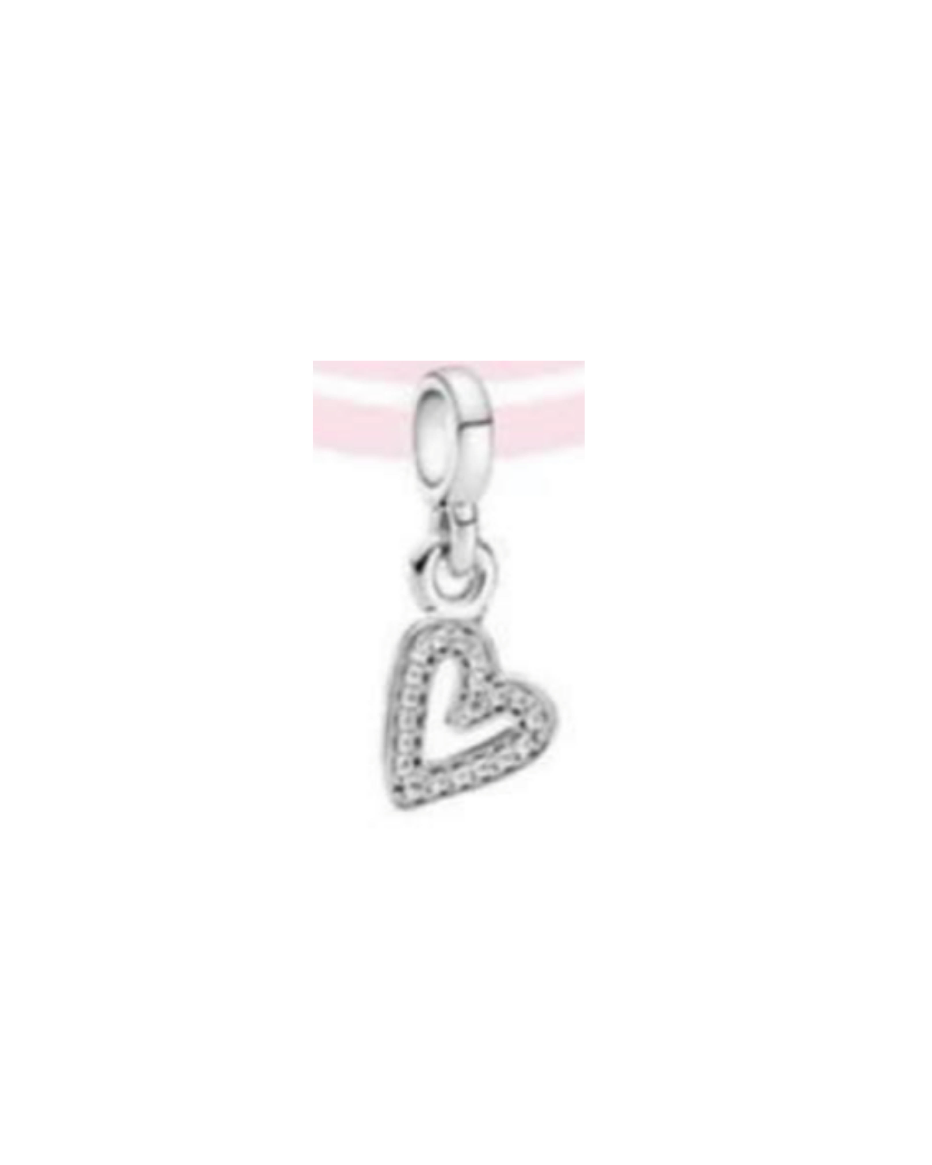 Charm 446 eslabón corazón