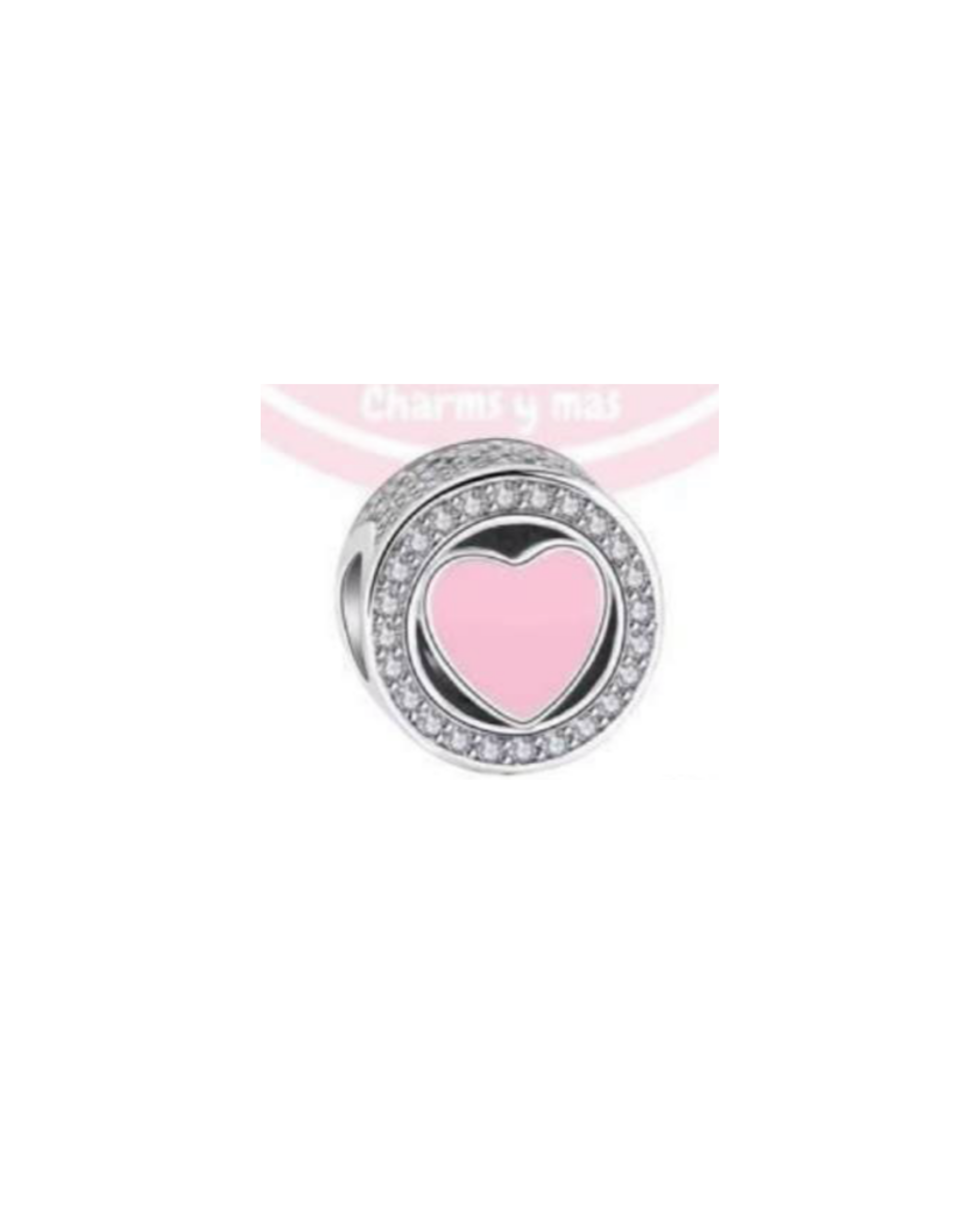 Charm 311 círculo corazón