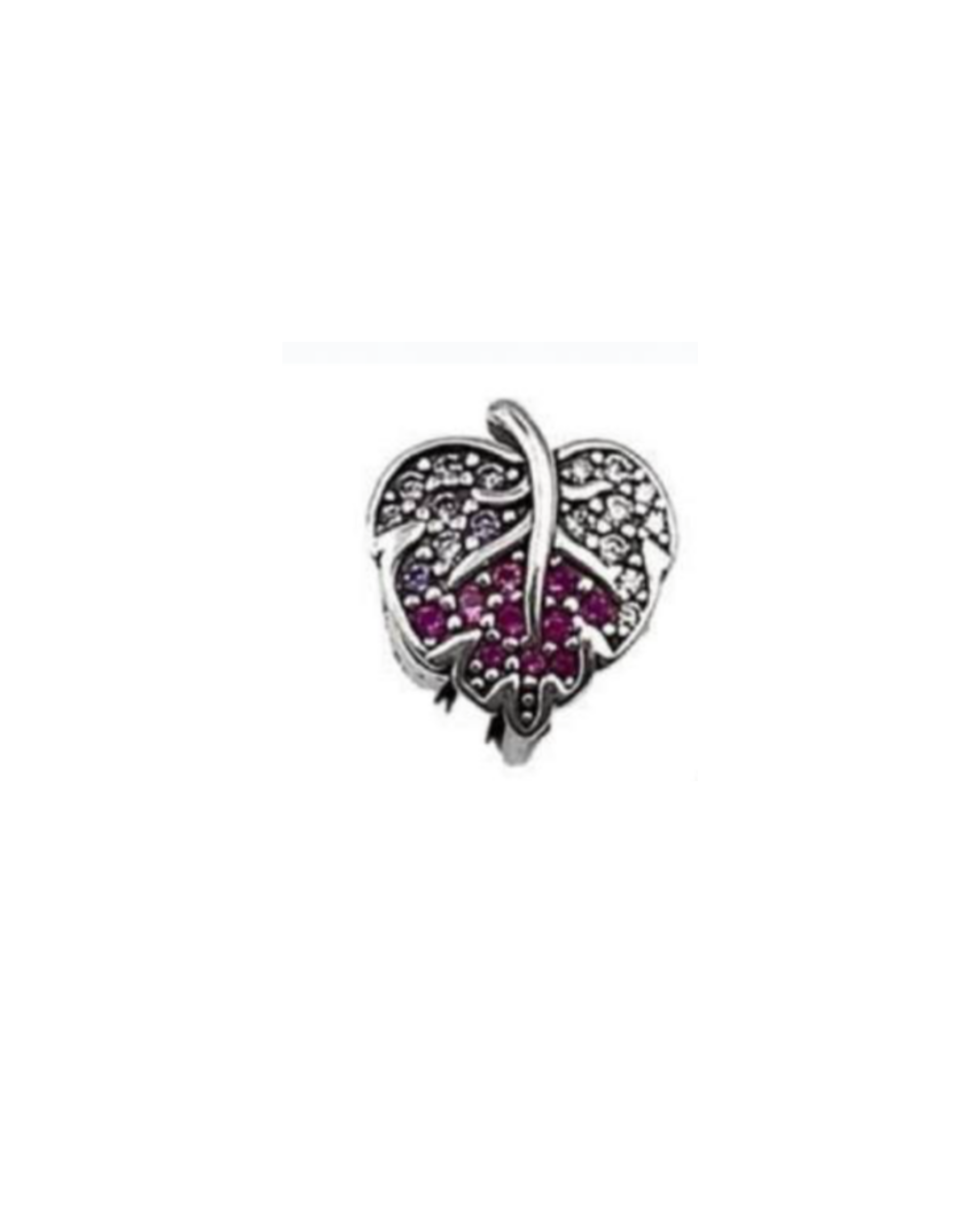 Charm 29 hoja rosa