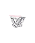 Charm 776 Mariposa plata