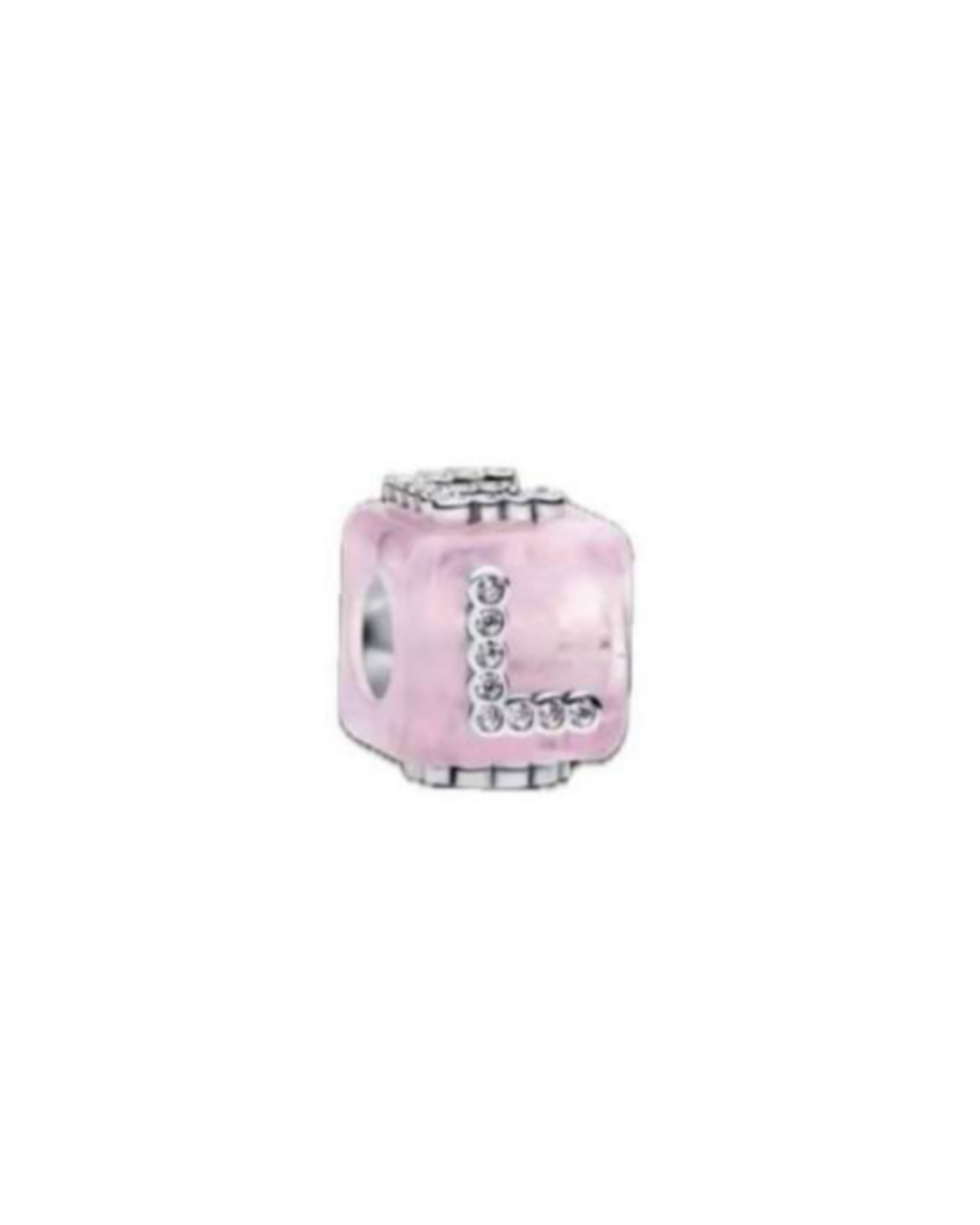 Charm 779 Cubo Rosa "LOVE"