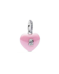 Charm 780 Corazón Cerradura Rosa