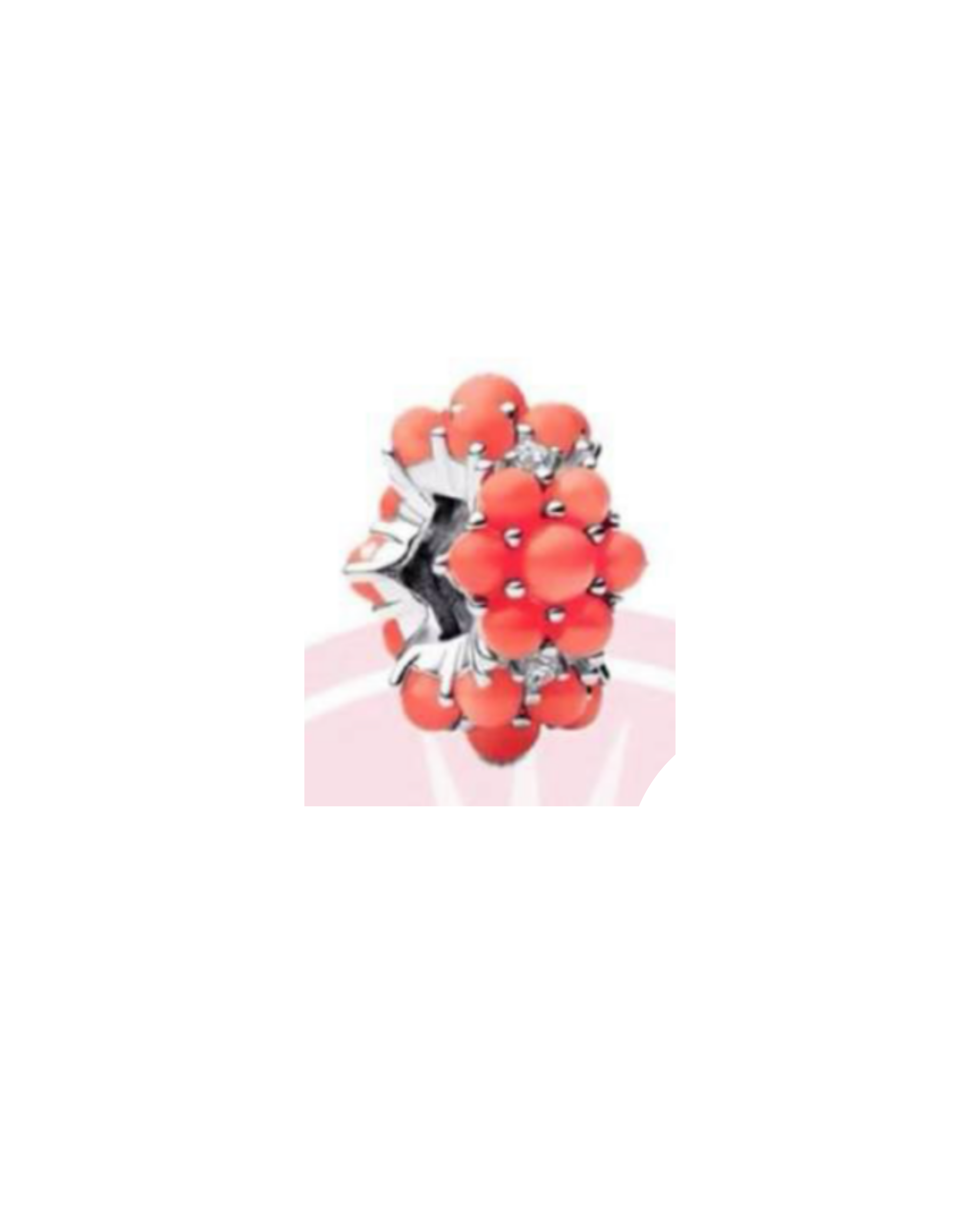 Charm 620 coral rojo