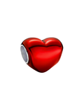 Charm 468 corazón rojo