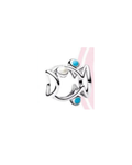 Charm 622 pez azul