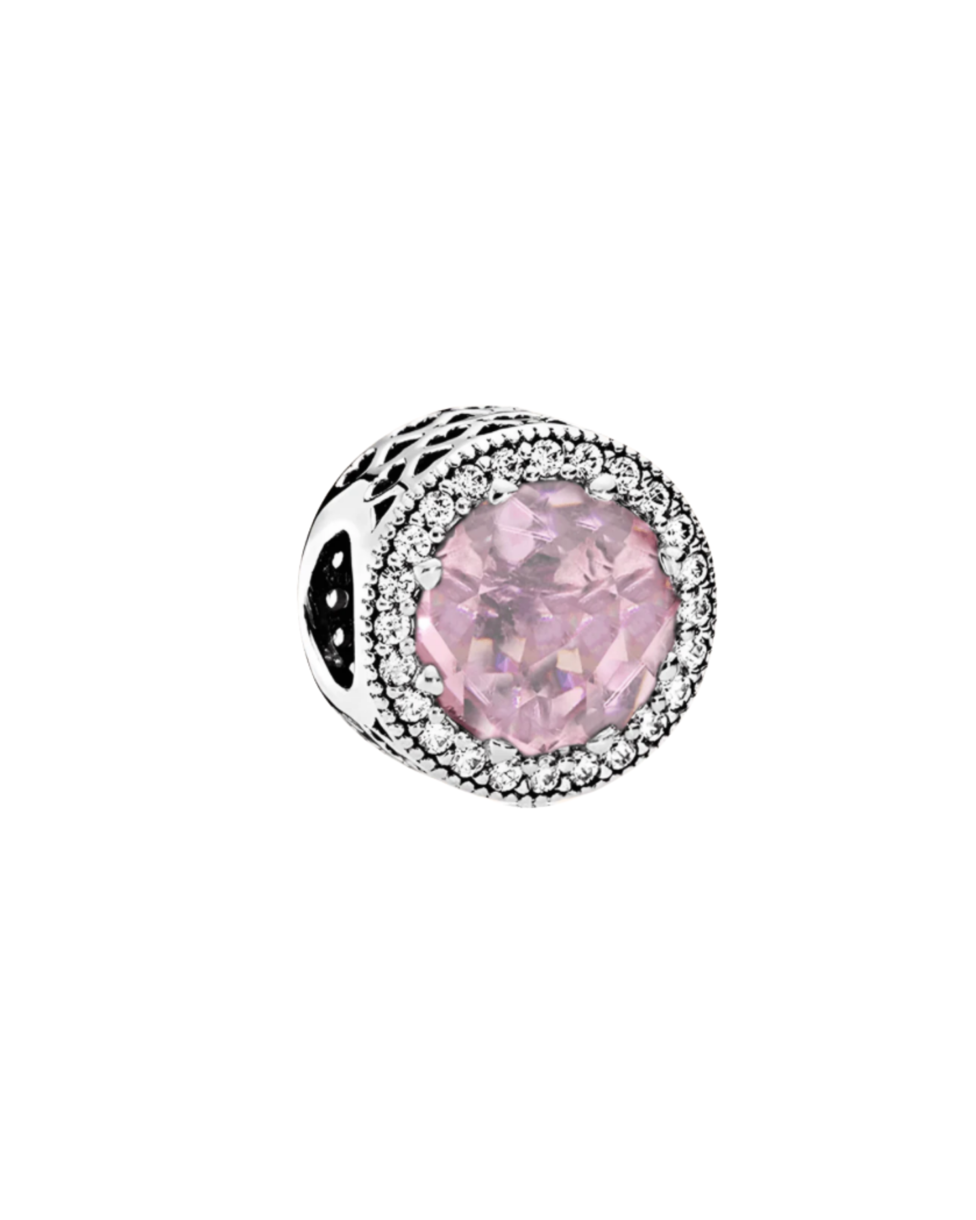 Charm 317 piedra rosa