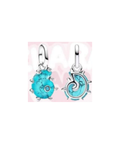 Charm 623 concha espiral azul