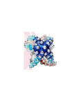 Charm 624 estrellas de mar bicolor azul/naranja