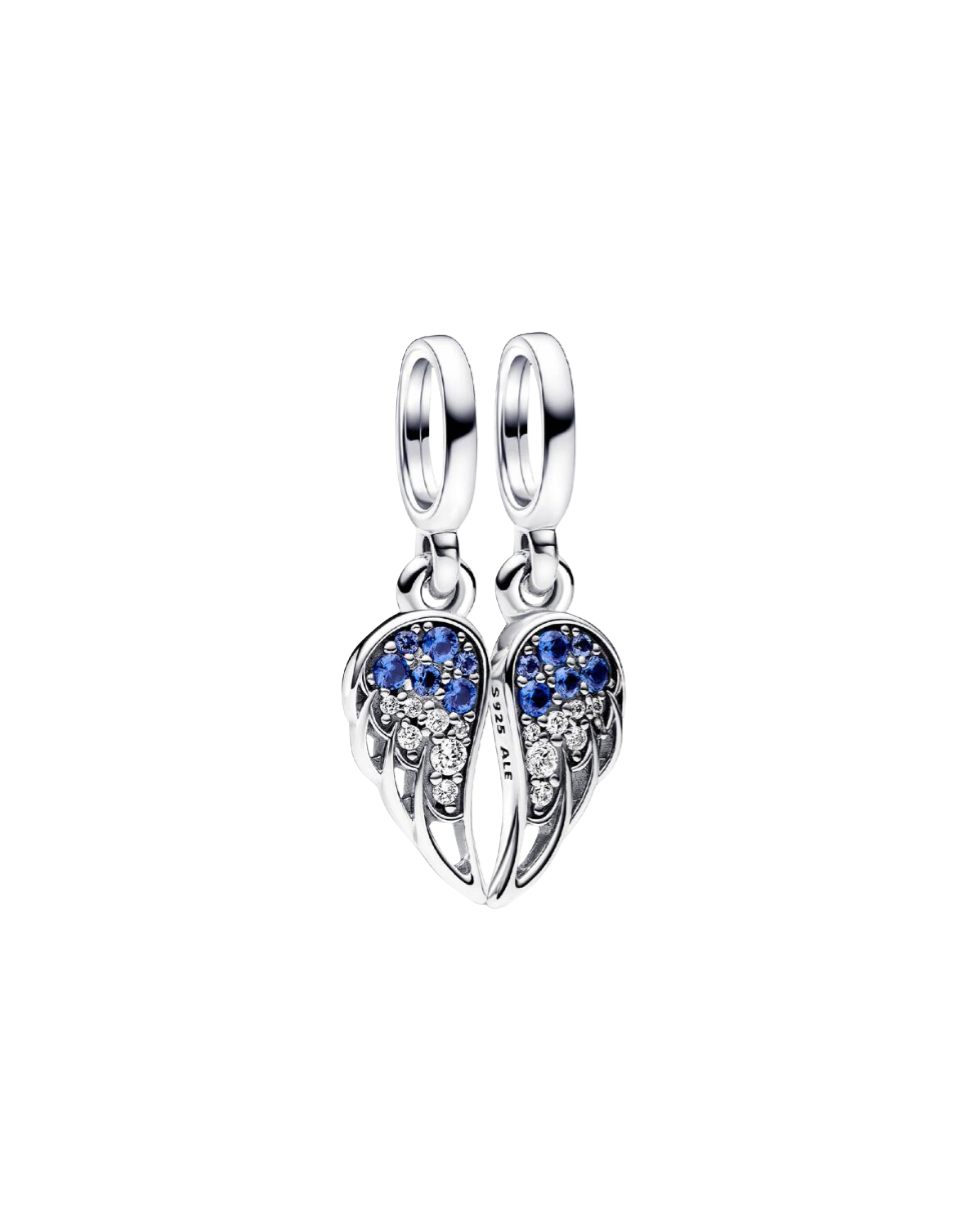 Charm 127 doble alas azul