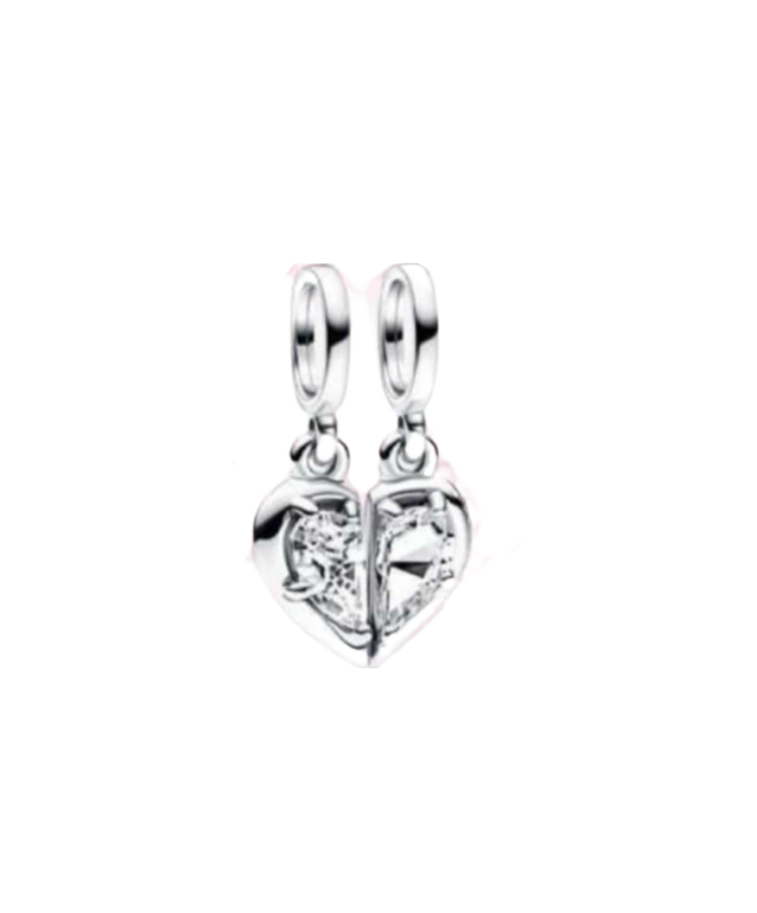 Charm 53  mitad de corazón
