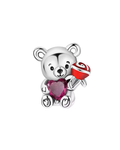 Charm 482 oso con rosa
