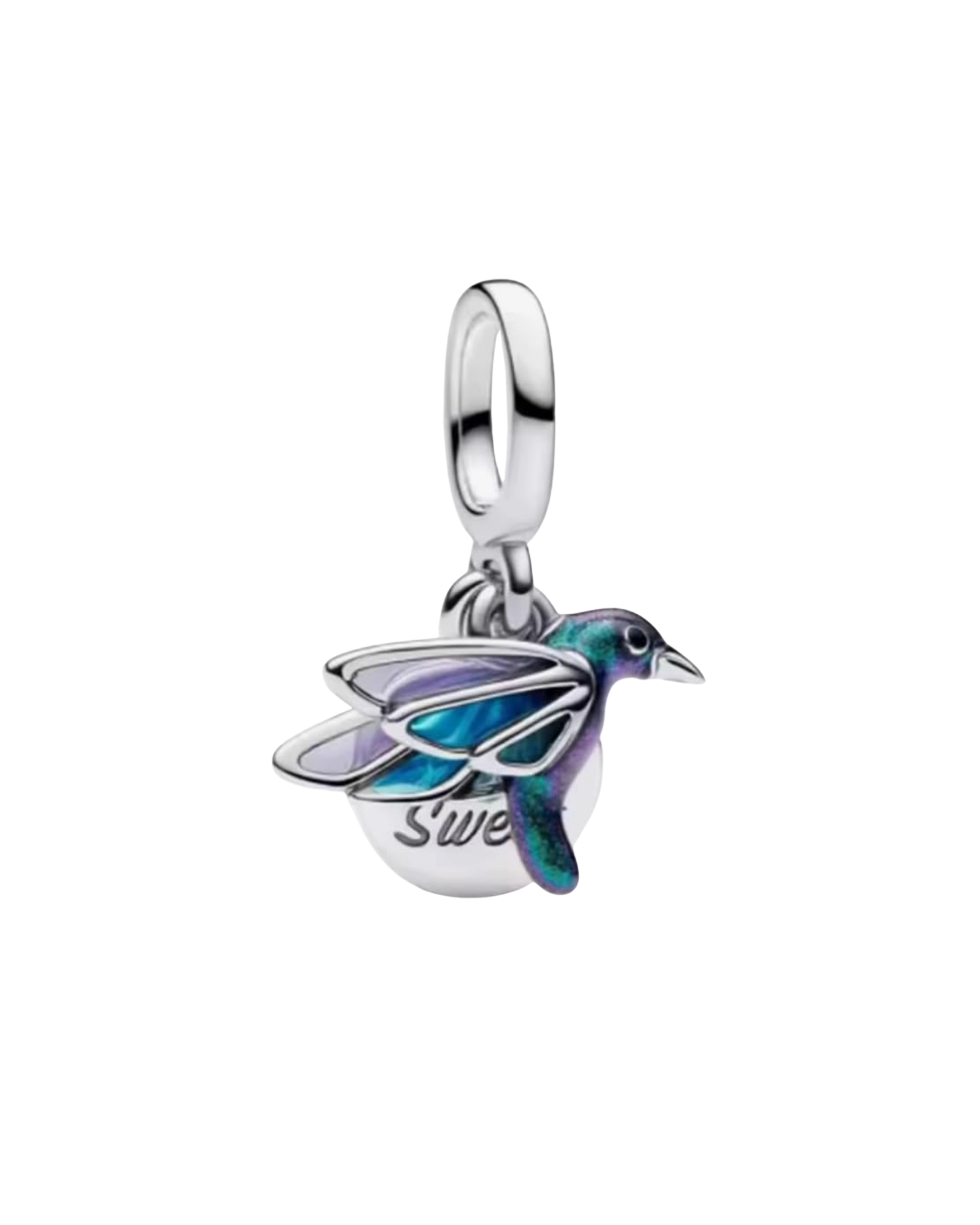 Charm 558 colibrí azul