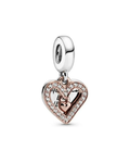 Charm 250 doble corazón