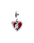 Charm 504 doble corazóm