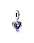Charm 254 corazón estrellas