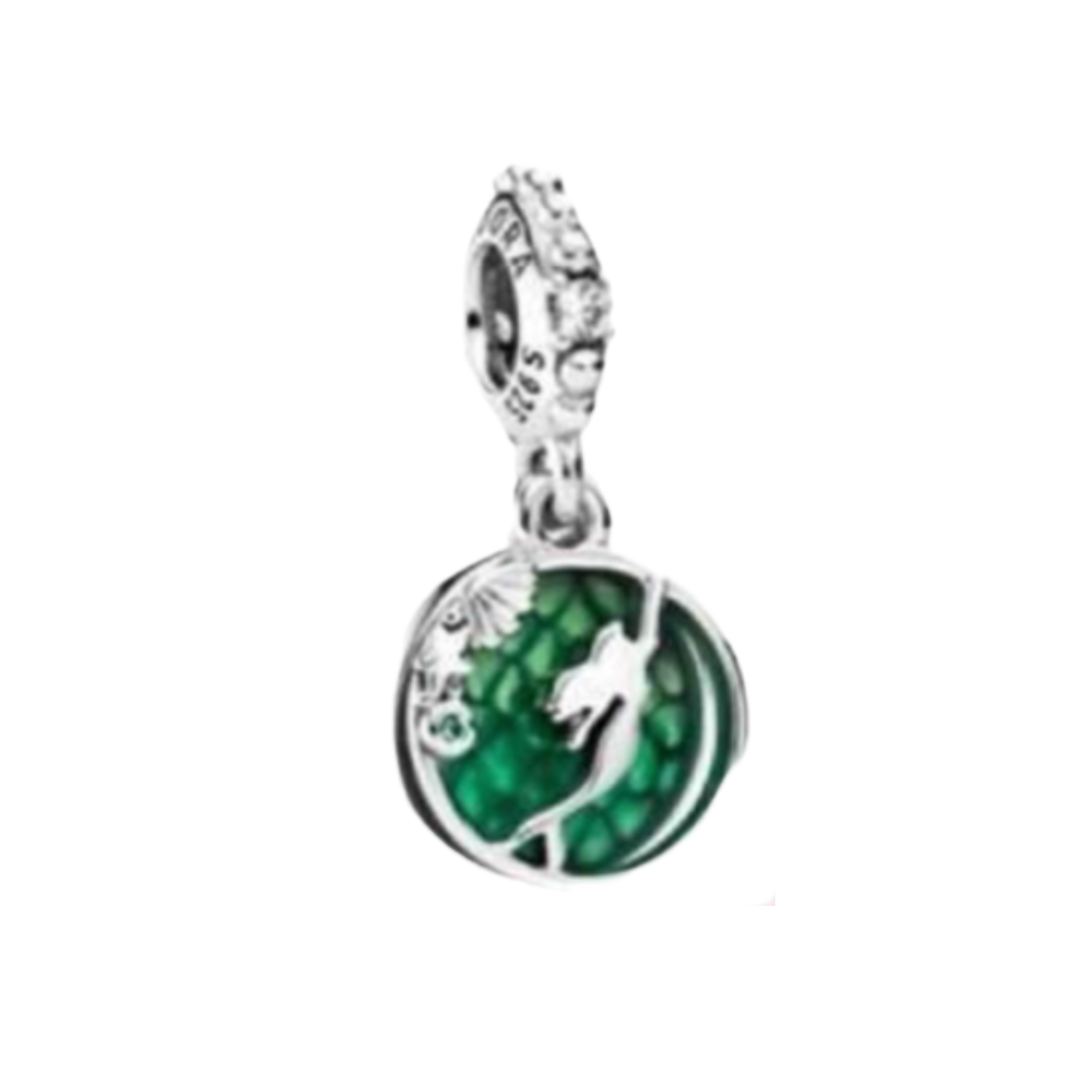 Charm 4 sirena verde