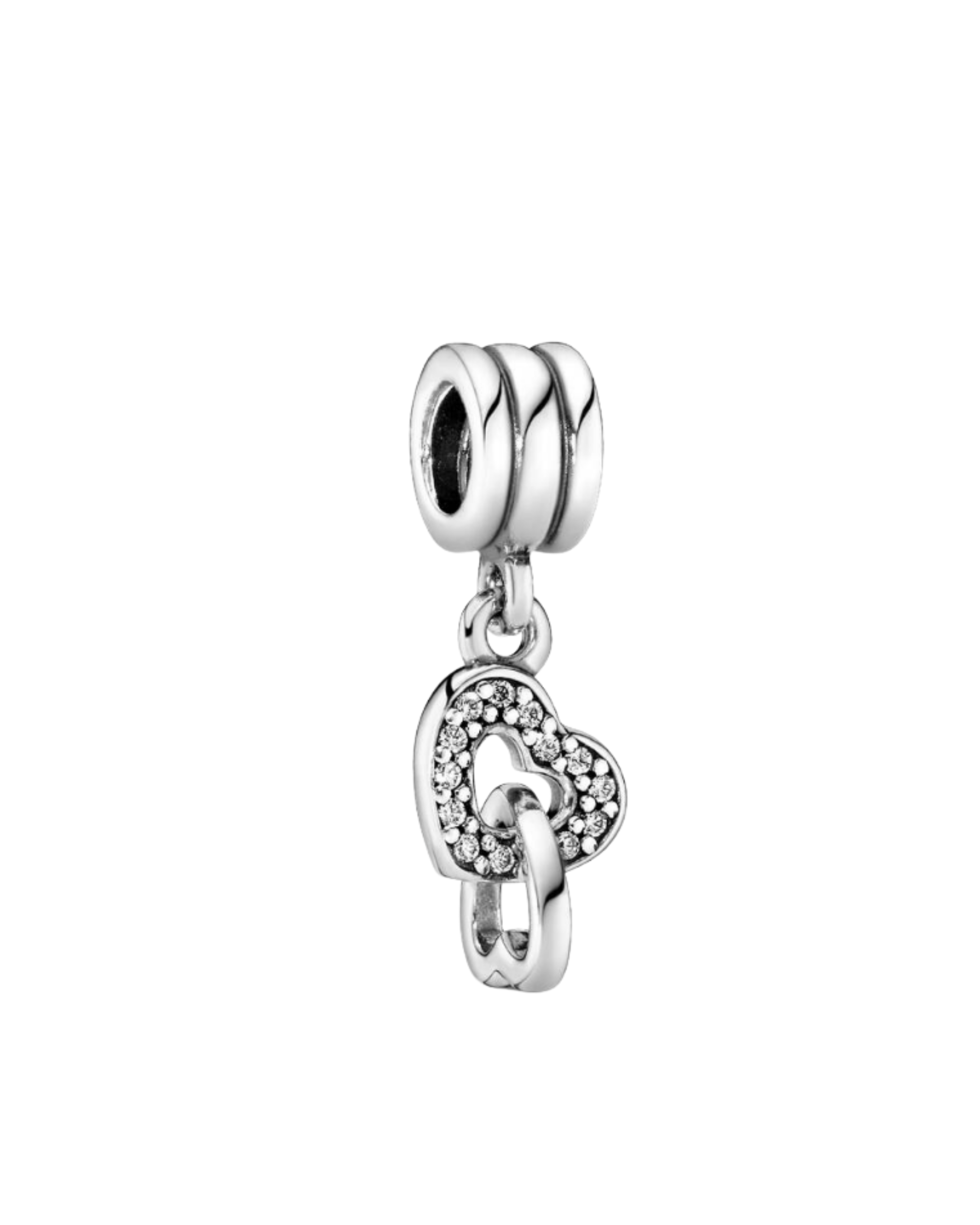 Charm 86 doble corazón