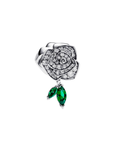 Charm 176 rosa hoja verde