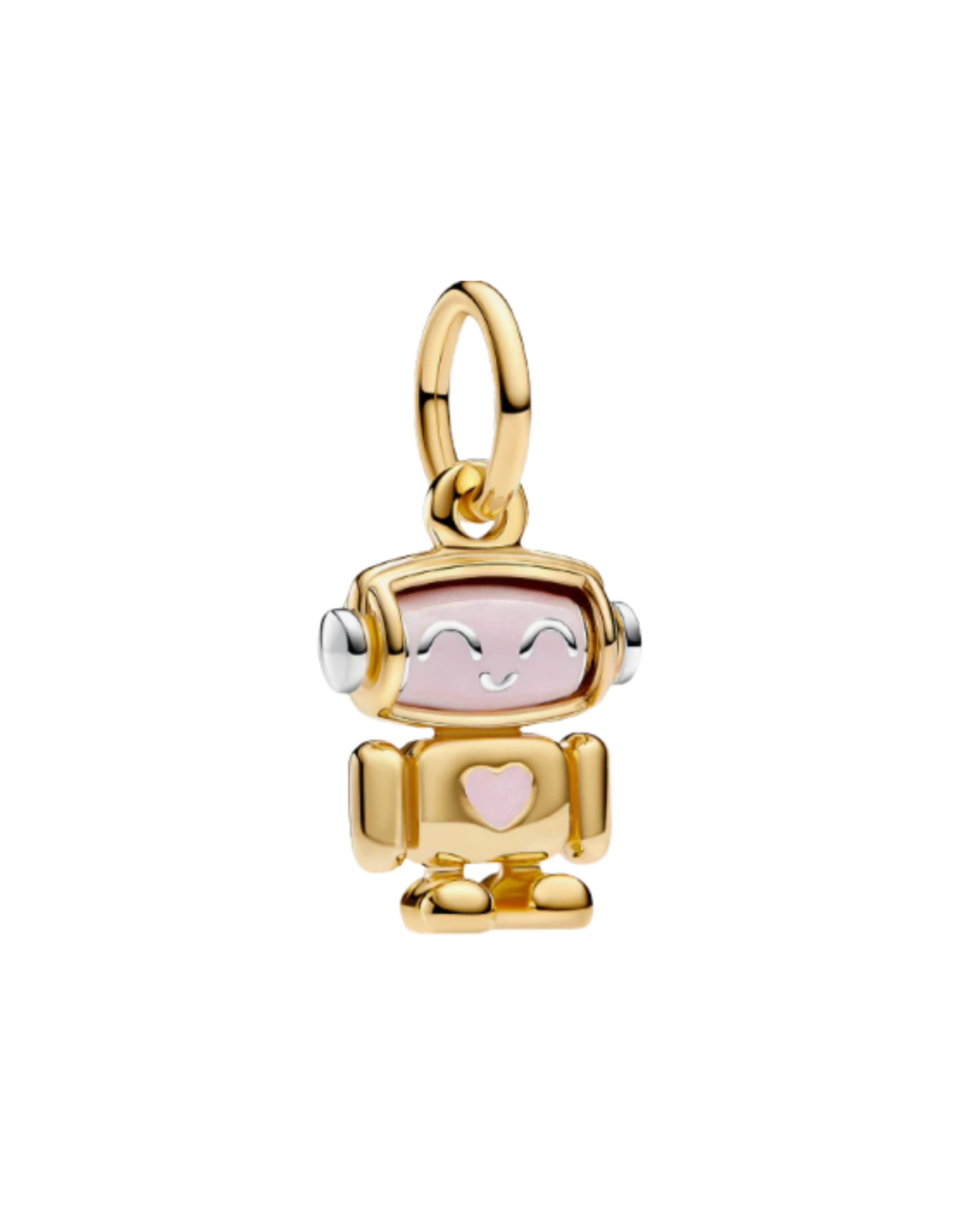 Charm 367 robot dorado
