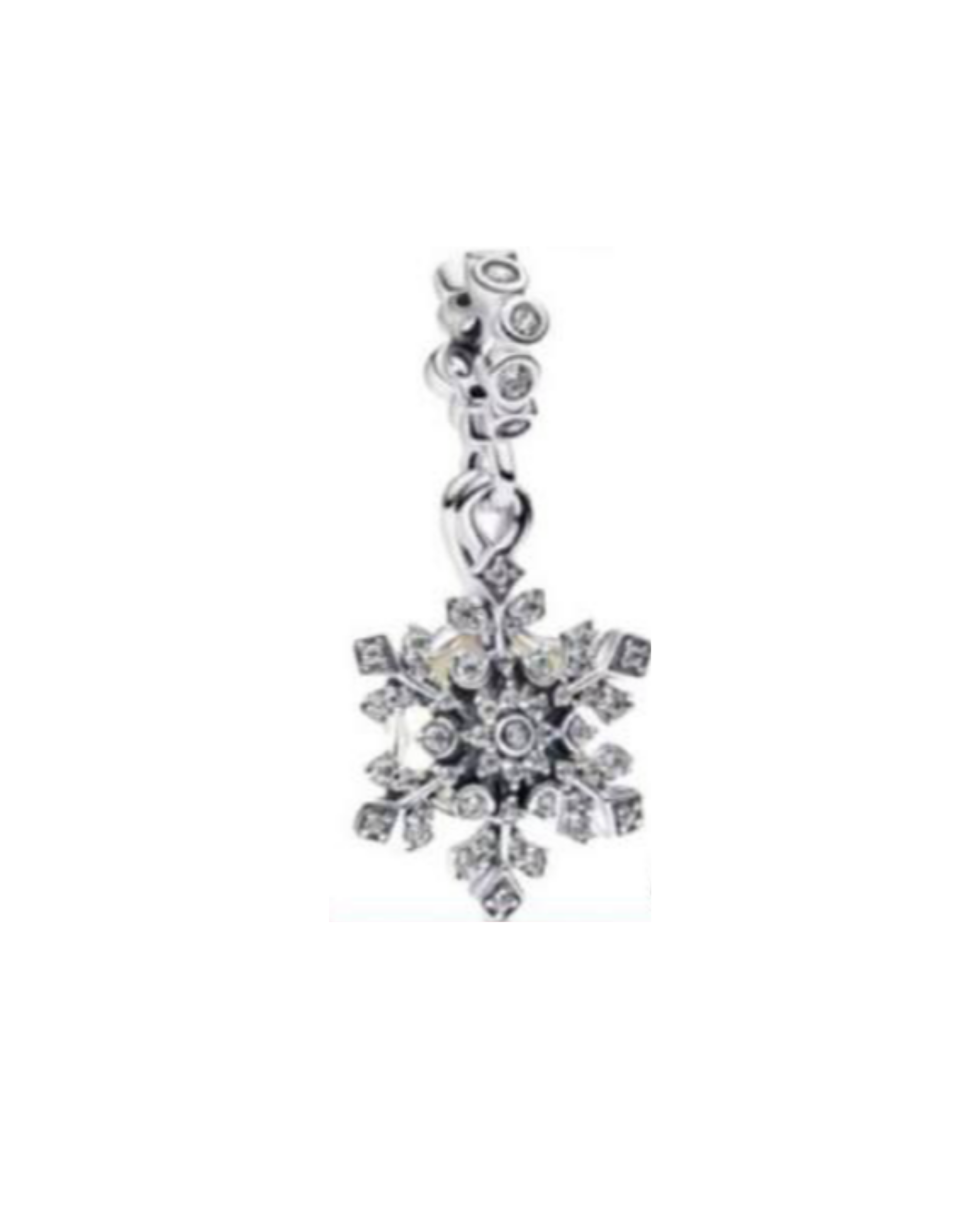 Charm 681 Copo de nieve "I melt for you"