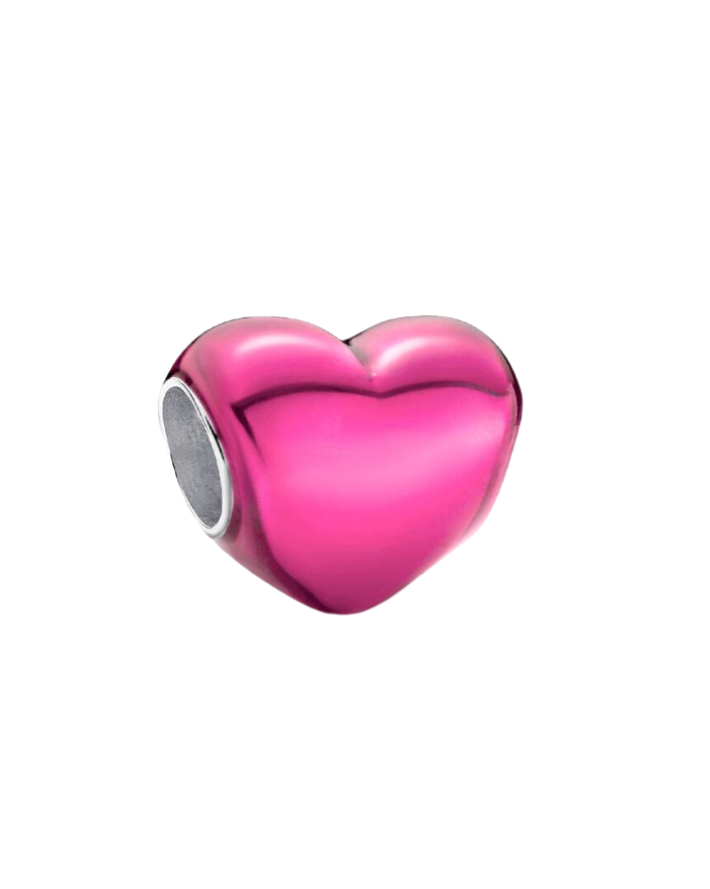 Charm 20 corazón rosa