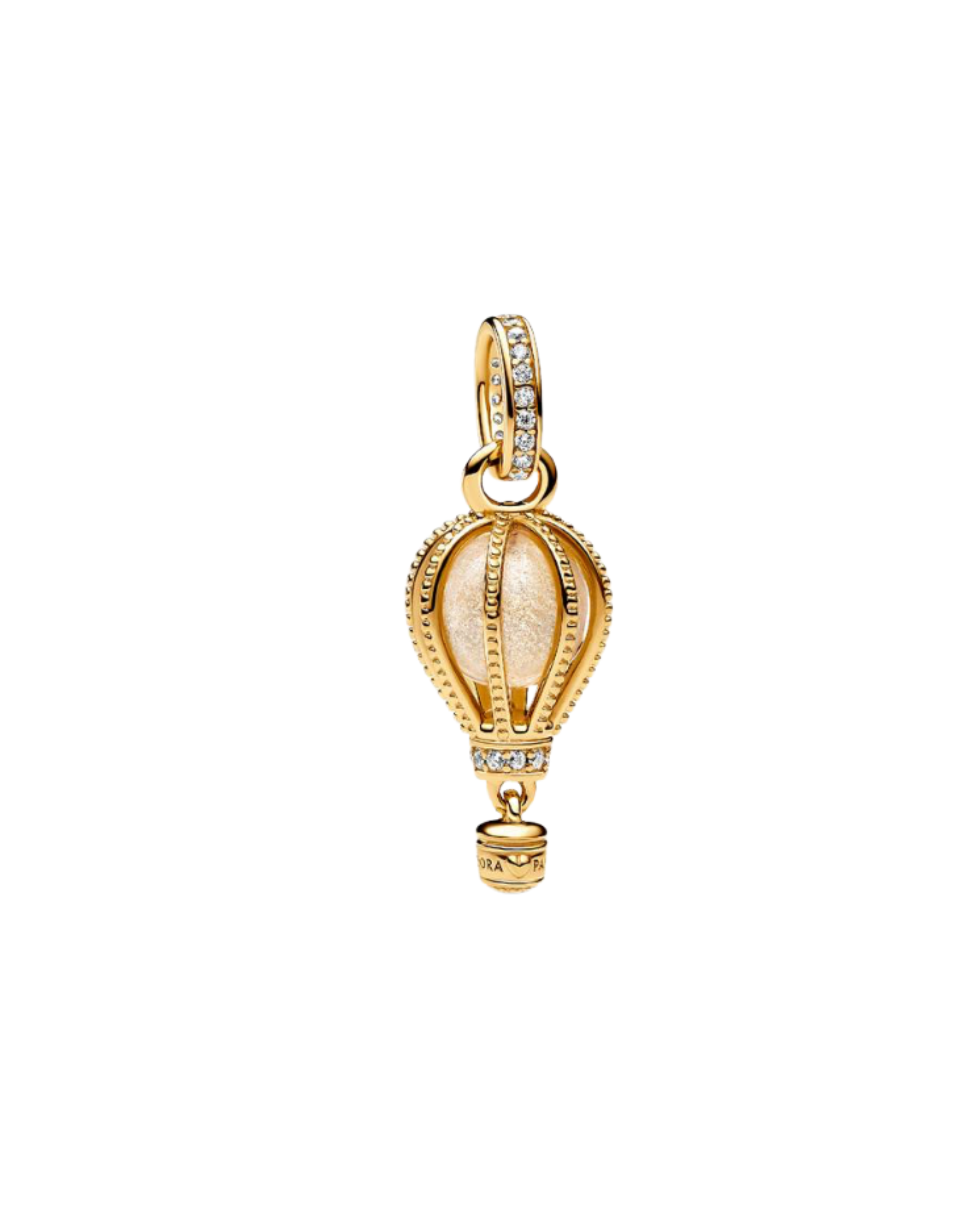 Charm 193 globo dorado