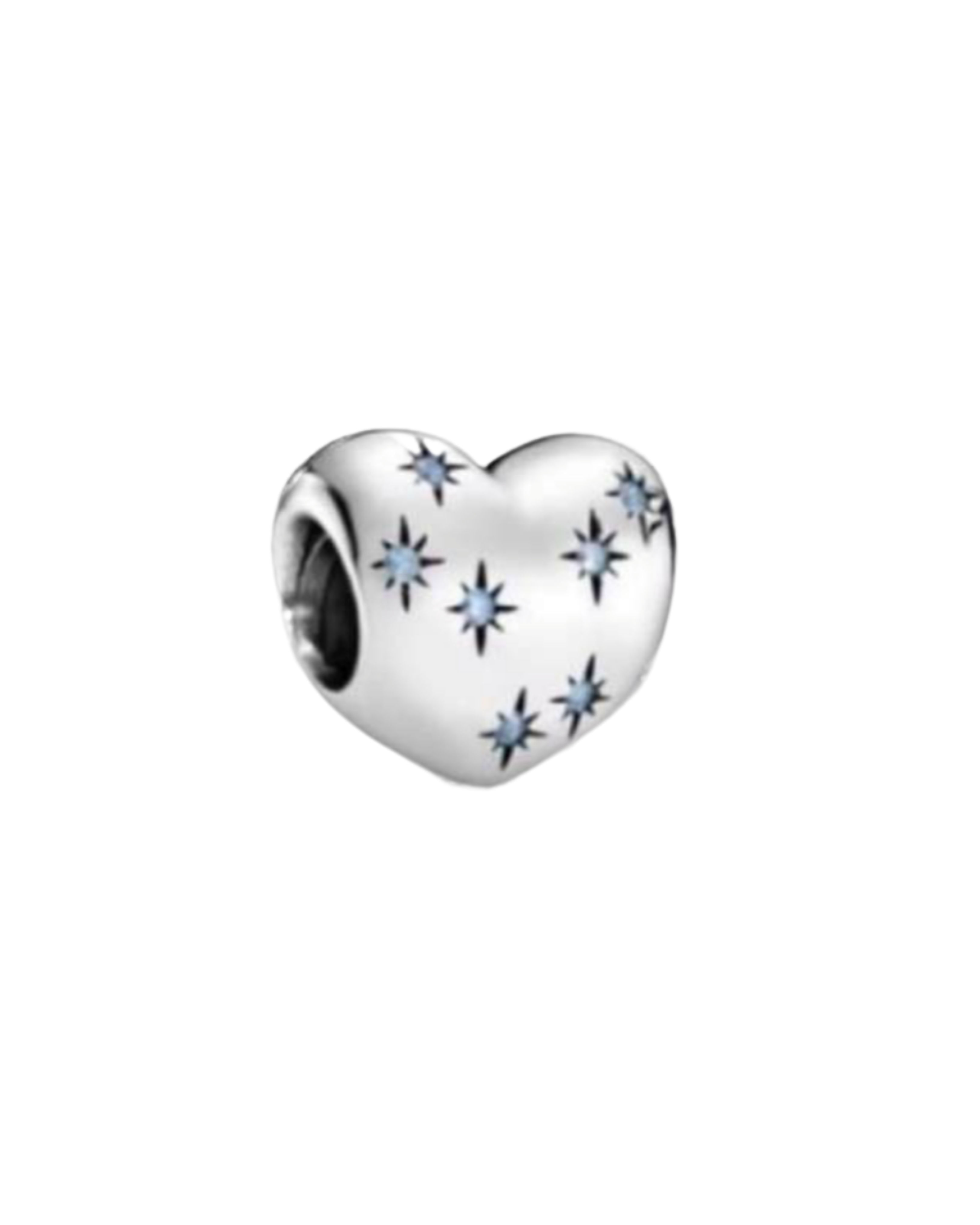 Charm 198 corazón estrellas