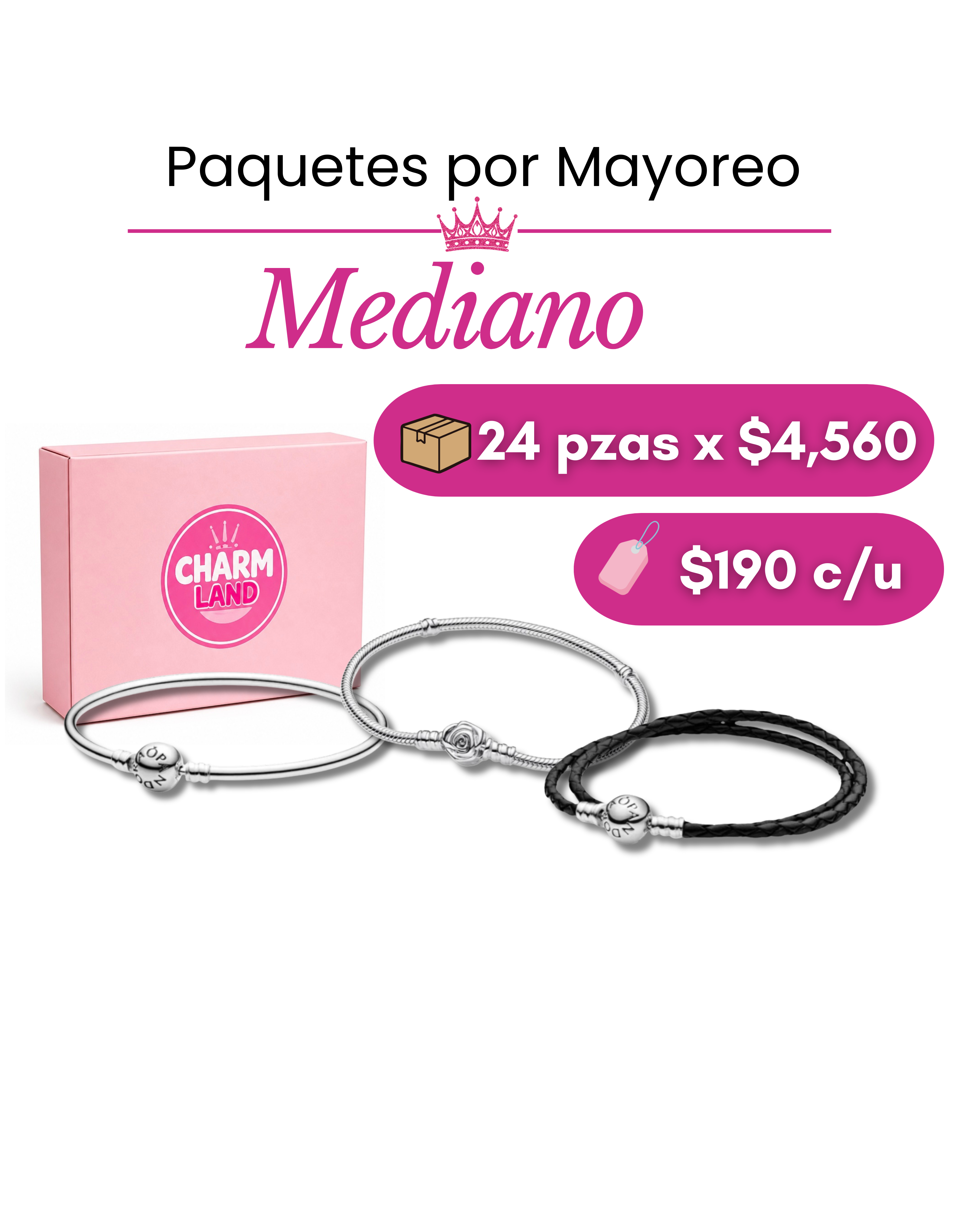 Paquete mediano brazalete