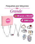 Paquete grande cadenas o anillos