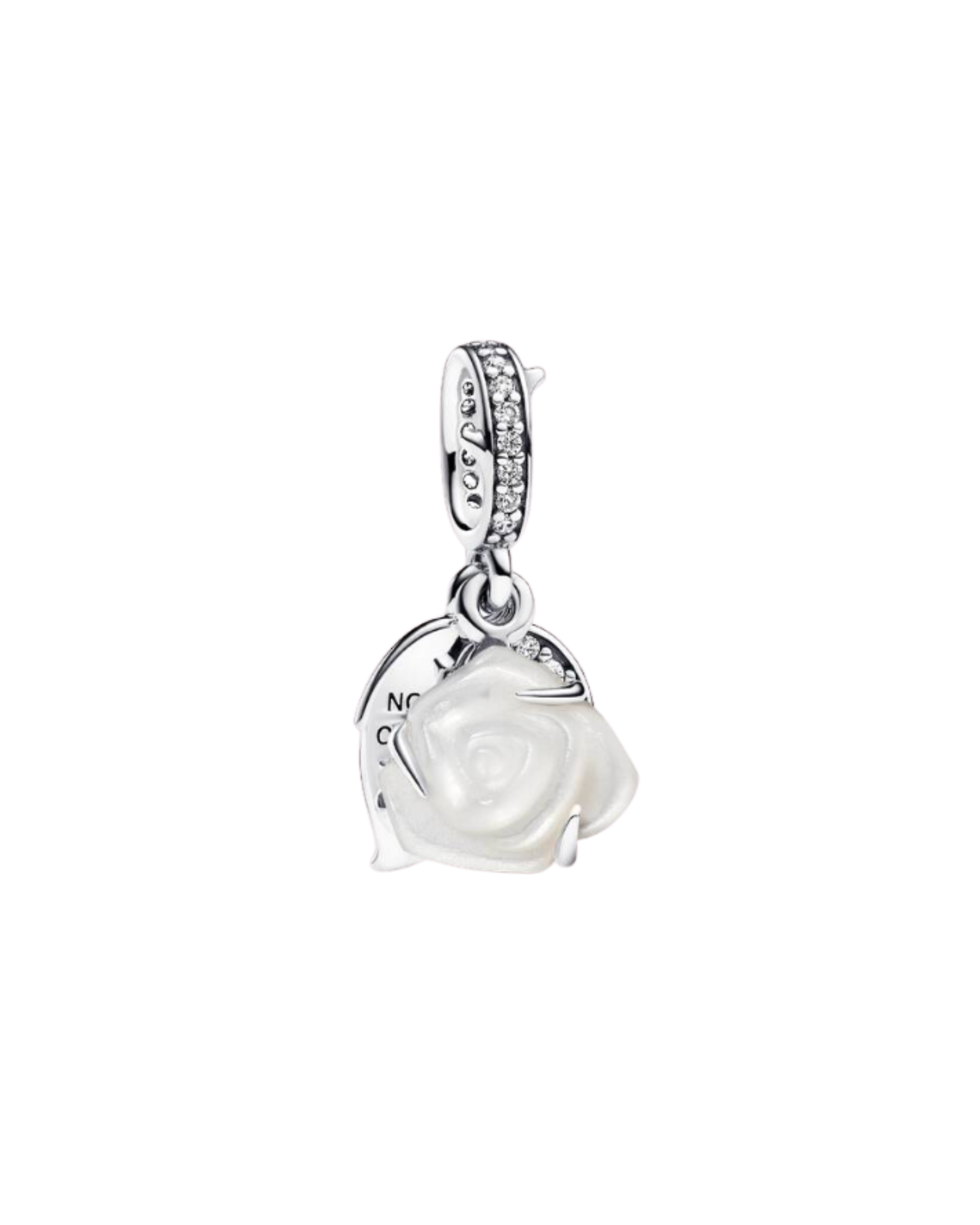 Charm 263 rosa blanca