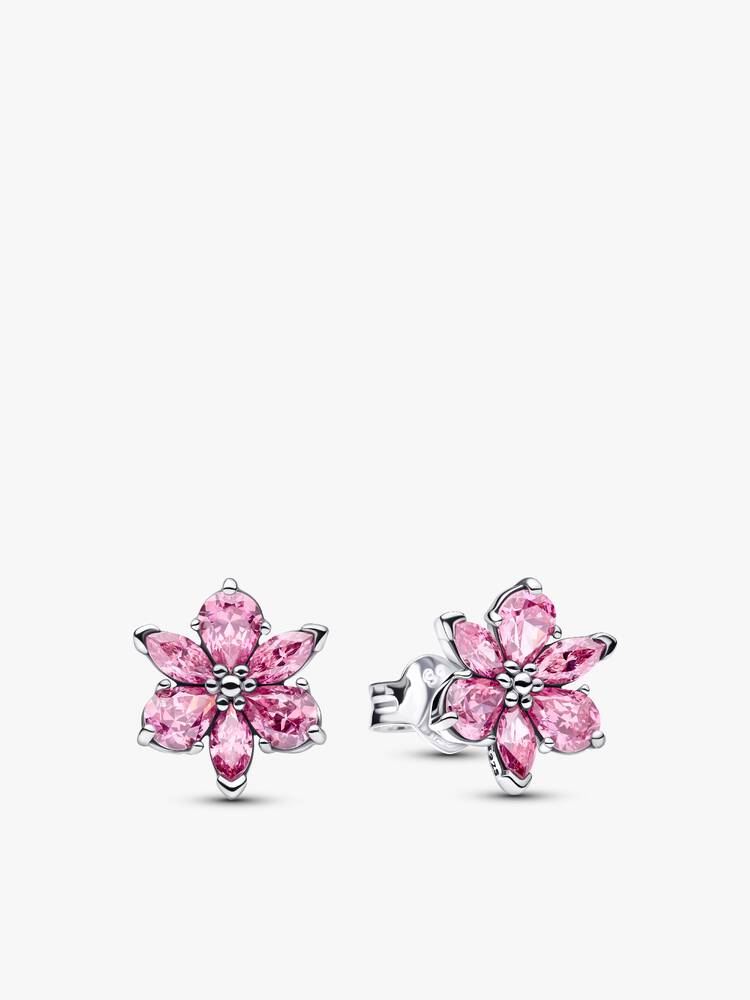 Aretes AR35 Flor Rosa
