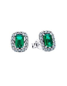 Aretes AR31 Verdes Rectangulares