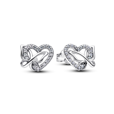 Aretes AR32 Corazón Mariposa